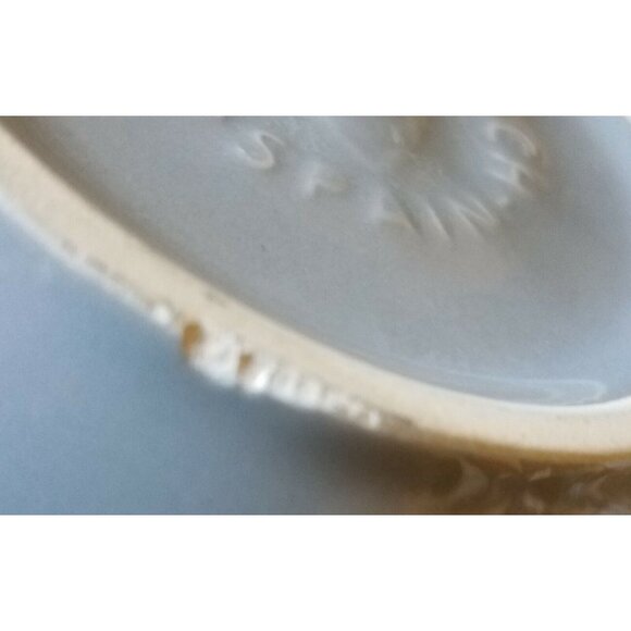 Waechtersbach Light Blue Grey Sugar Bowl and Creamer W Germany - Picture 8 of 8